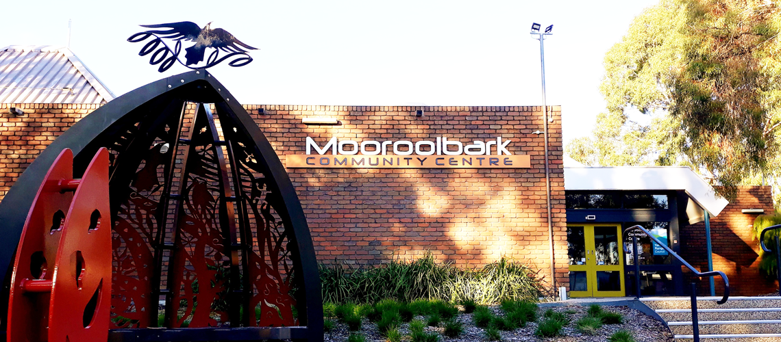 Entrance to the Community Centre 