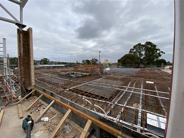 Pre concrete pour
