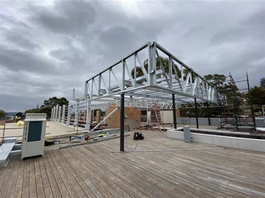 Rooftop view