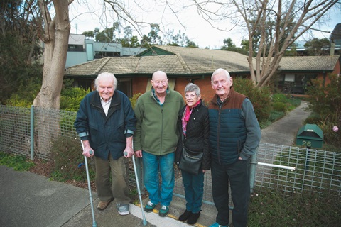 Jim Fuller Hourse Committee Members and Cr Len Cov.jpg