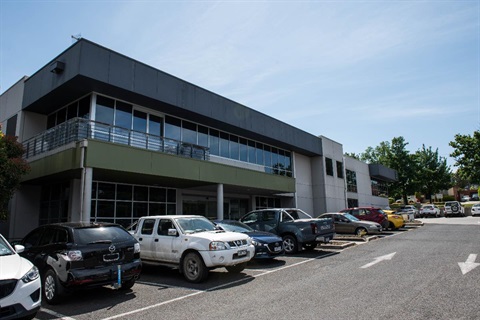 Council's temporary front of house at 61-65 Anderson Street, Lilydale.