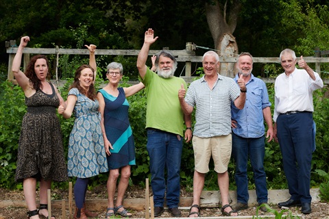 ECOSS' Committee of Management: Chelsea McNab, Karina Doherty, Joe Butler, Bernie Lobert, Ric Butler, Peter Preuss, Cr Jim Child.