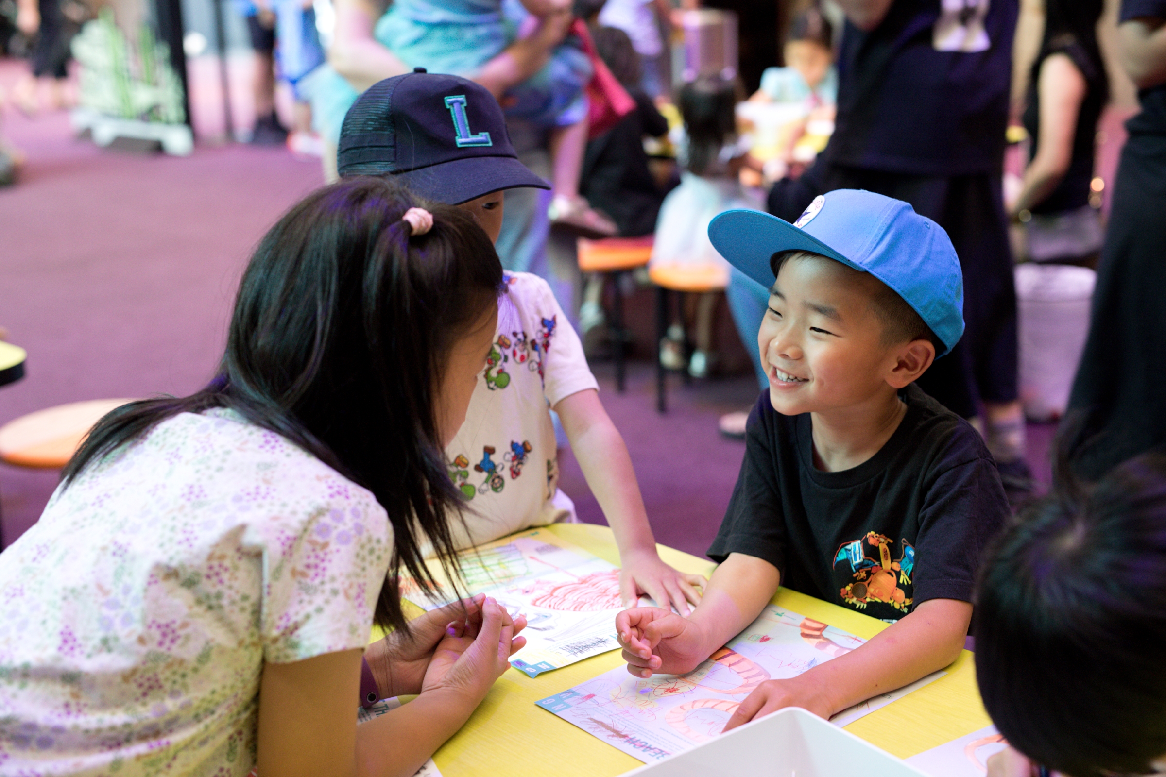 Children enjoying a creative workshop. Photo_ Eugene Hyland.jpg