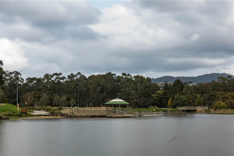 A photo of Lillydale Lake.