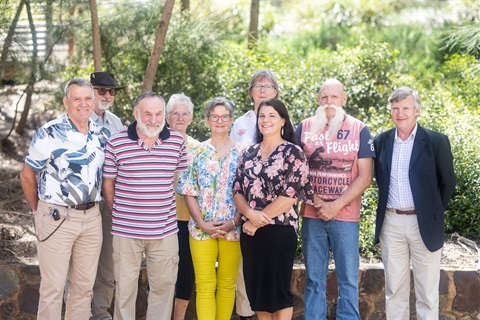 Community Group of the Year, Millgrove Residents Action Group, with Mayor Sophie Todorov.