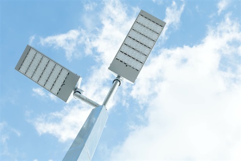 LED energy efficient streetlights
