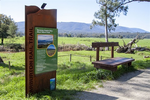 Woiwurrung Audio Signs installed along Lilydale to Warburton Rail Trail.jpg