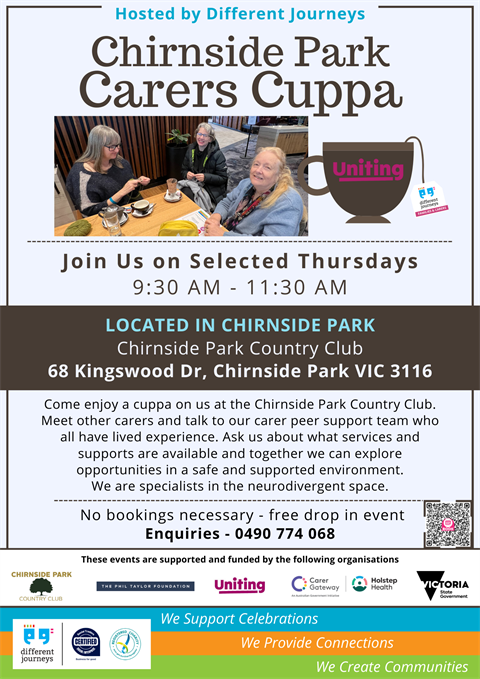 Chirnside Park Carers Cuppa