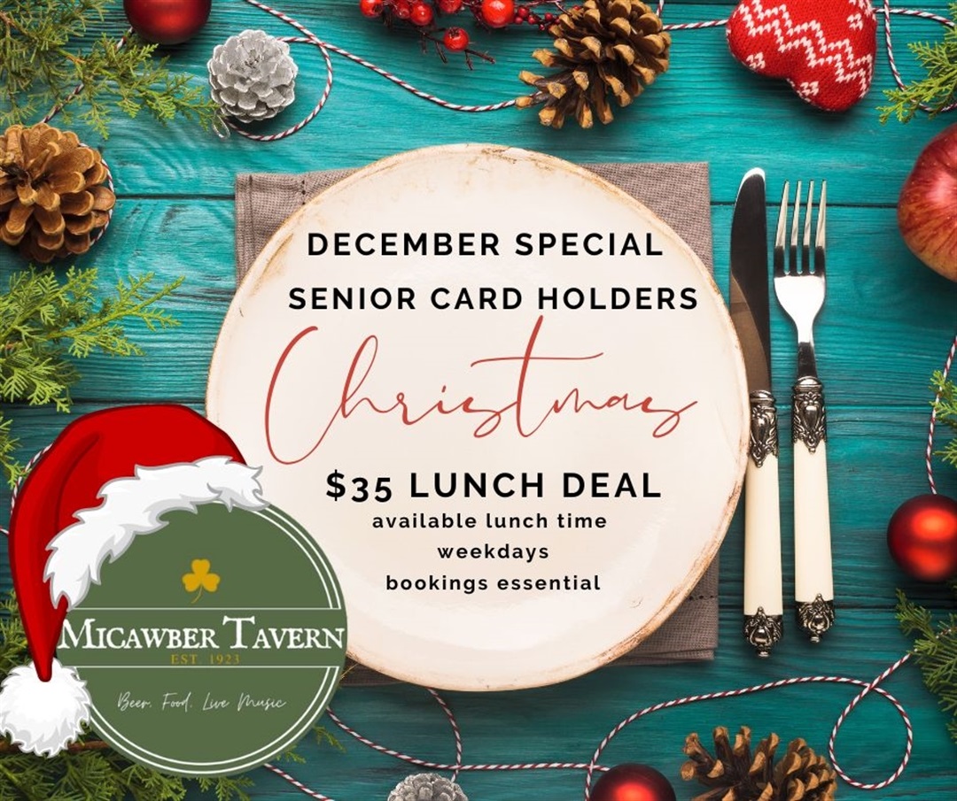 Seniors Christmas Lunch Deal Yarra Ranges Council