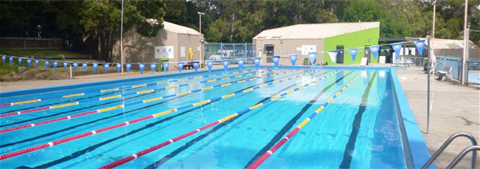 Outdoor 33m pool