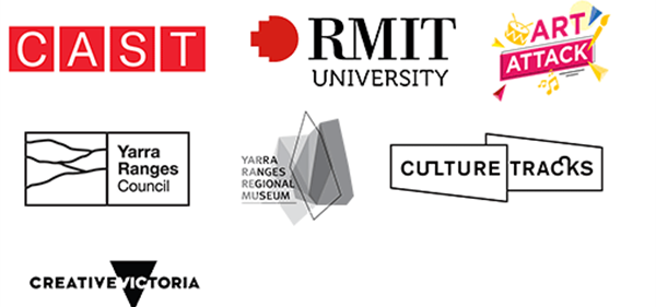 Supported by Yarra Ranges Council, Yarra Ranges Regional Museum, Art Attack, Big Anxiety Festival, RidgeWalk, and RMIT University. 